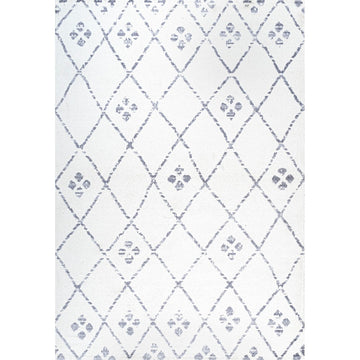 Izil Moroccan Geometric Diamond Area Rug